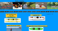 Desktop Screenshot of kanu-schalles.de